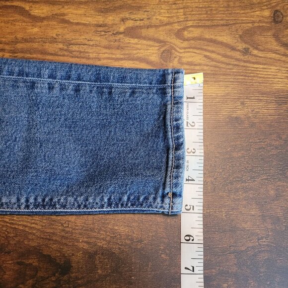 American Eagle Jeans 0 R Skinny 90's Mid Rise Medium Dark Wash Stretch Denim - Picture 11 of 12